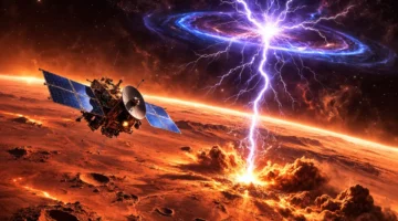 ناسا ترصد ظاهرة البرق للمرة الأولى داخل العواصف الترابية على سطح المريخ